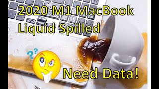 2020 M1 Macbook Pro Liquid Damage | Repair Liquid Damage M1 MacBook | Data Recovery