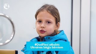 #DienaBezSprādzieniem - #DodPieci atbalsts Ukrainas bēgļu bērniem Latvijā