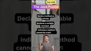  Think you're a Java expert? ? Test your skills. #JavaPuzzle #CodingChallenge #java #redsystech