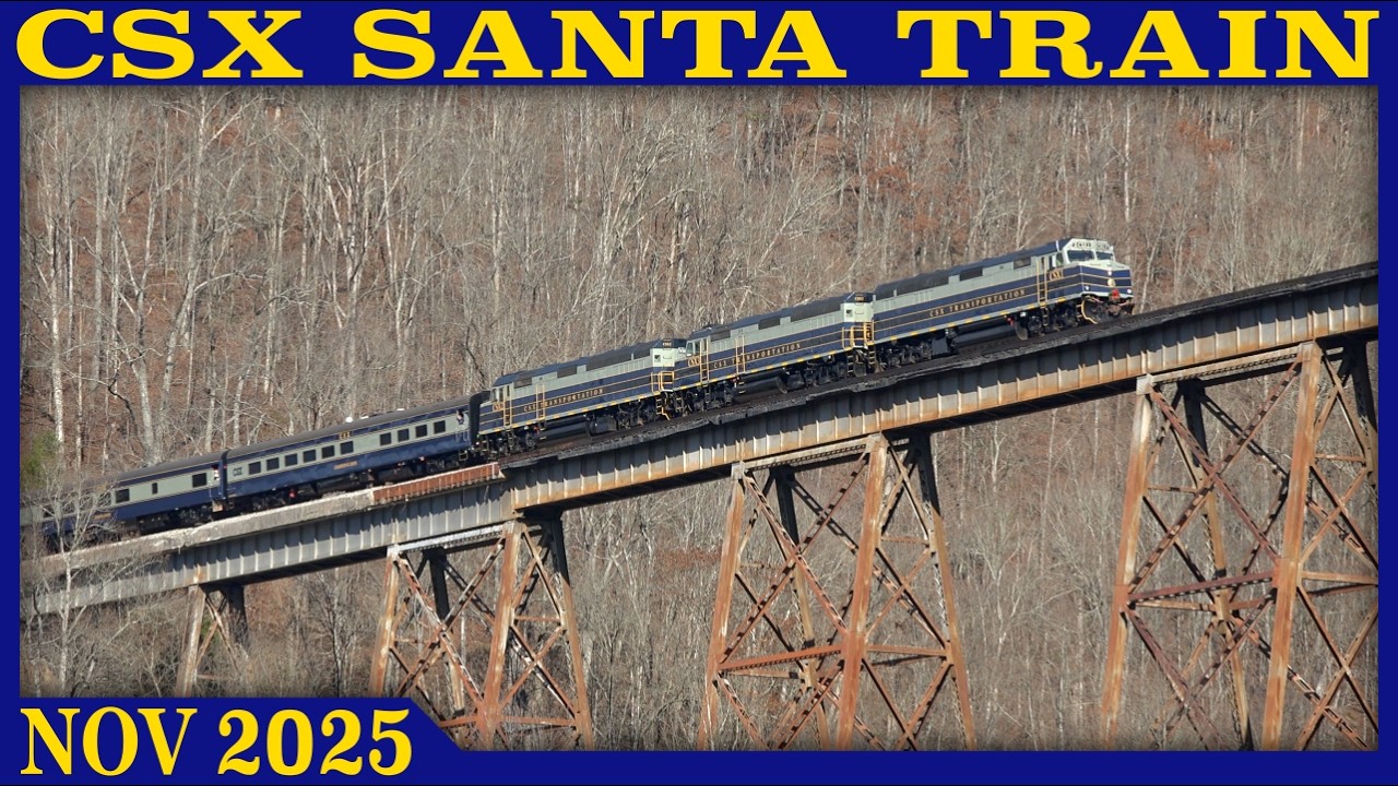 2025 CSX Santa Train: A Clinchfield Christmas