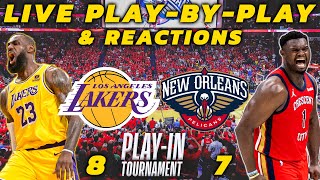 Los Angeles Lakers vs New Orleans Pelicans | Live Play-By-Play & Reactions