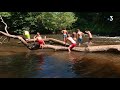 Baignade insolite au moulin du piot