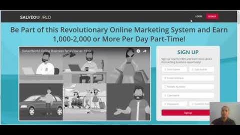 How to start in salveo world tutorial for member