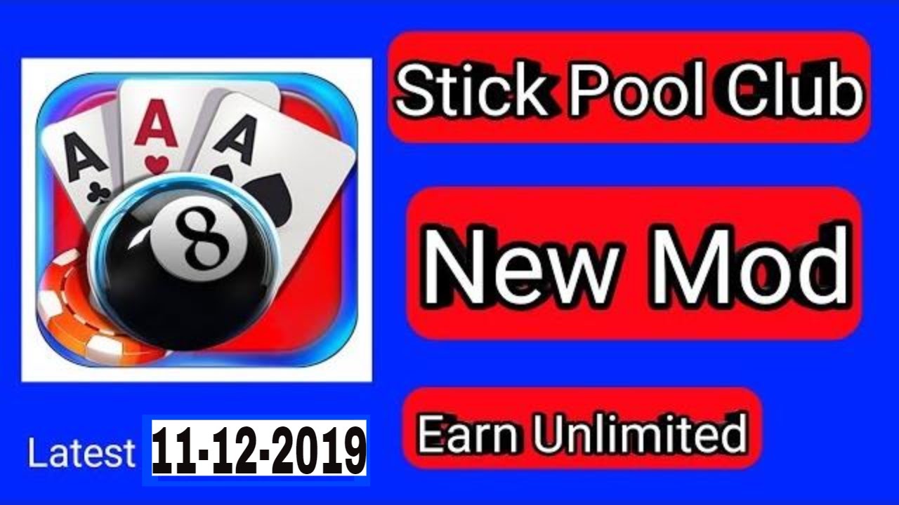 Stick Pool Club Latest  Mod | Earn Unlimited 10-12-2019