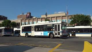 MTA Bus: Jamaica bound Orion VII HEV 3613 Q8 entering 165 St Terminal