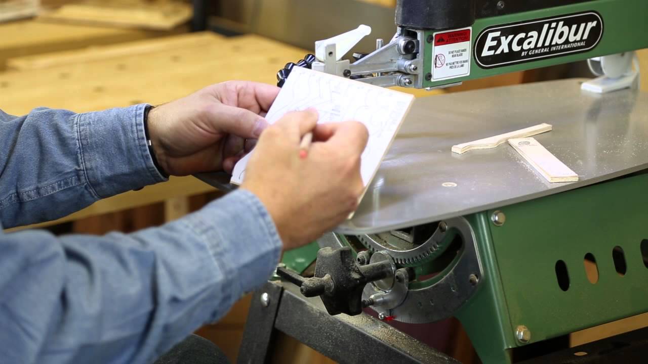 Scroll Saw Basics Making a Cut YouTube