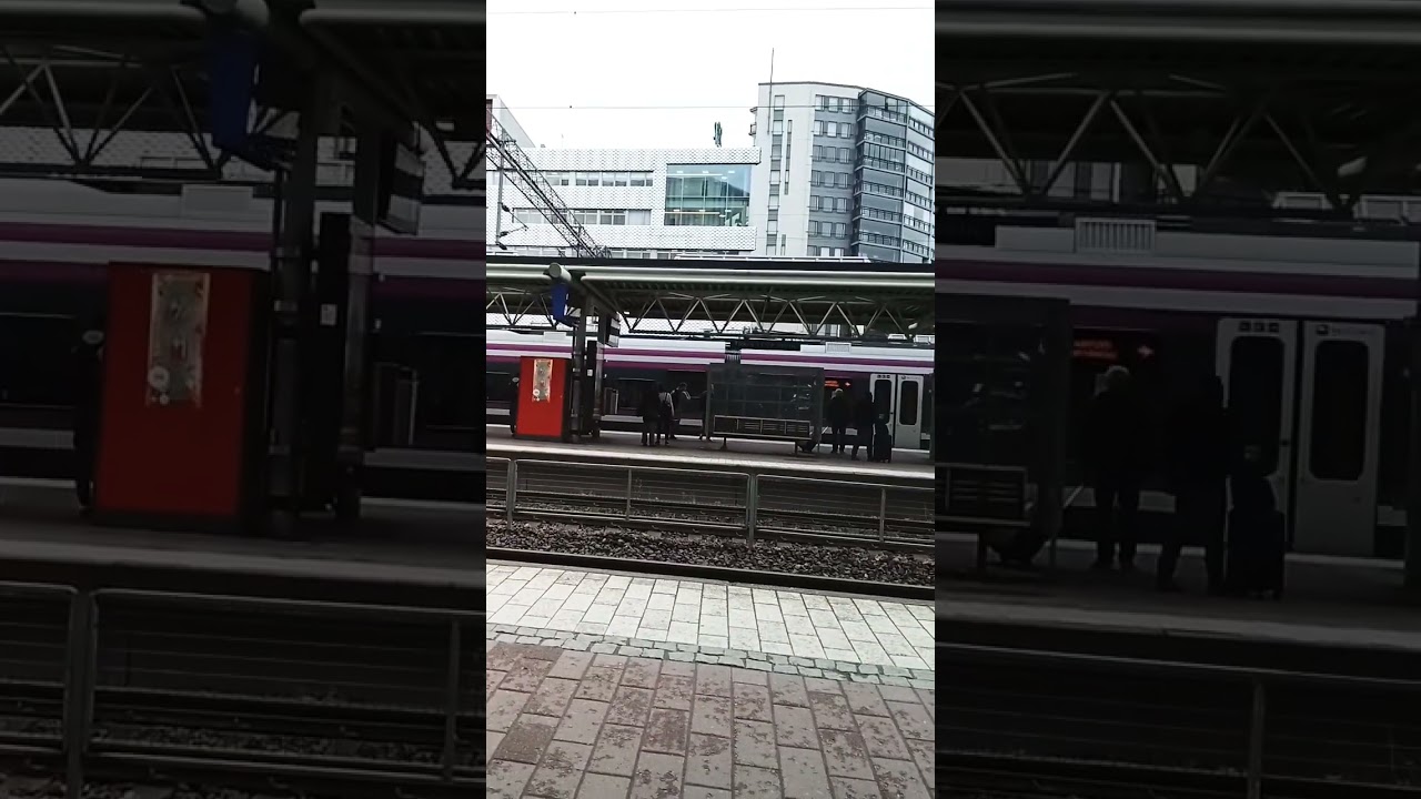 Waiting for the Next Train at Tikkurila---Where Journey's Begin!