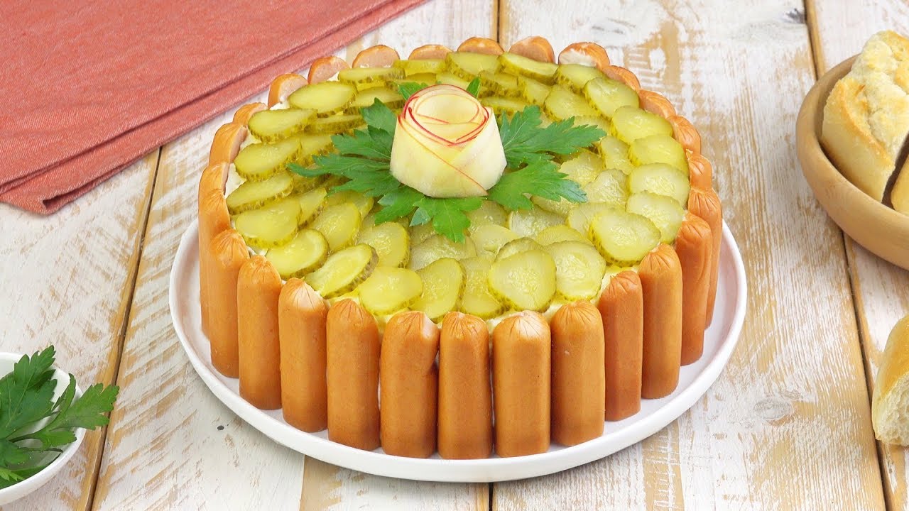 Celebrate German style with this Potato Salad Cake - YouTube