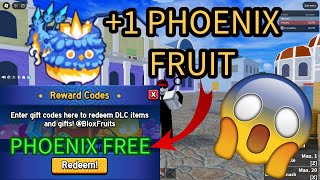 FREE PHOENIX FRUIT CODE BLOXFRUITS (OP) | ROBLOX