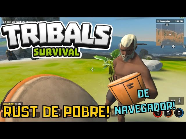 Tribals.io jogo de sobrevivência de Navegador 