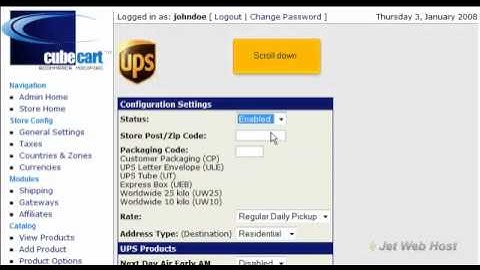 How to add shipping modules in CubeCart