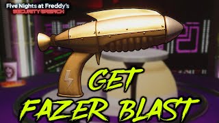 FAZER BLAST Weapon - How To Get it! Use Party Pass to Access Fazerblast FNAF Security Breach | Flag