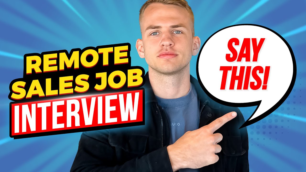 How to crush your remote sales interview questions answers ninja