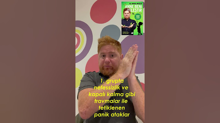 Panik atak ve anksiyete nasıl çözülür?