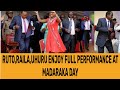 UHURU,RAILA,RUTO DANCE TO TRIO MIO, IYANI, FEMI ONE MADARAKA DAY FULL SPECIAL PERFOMANCE