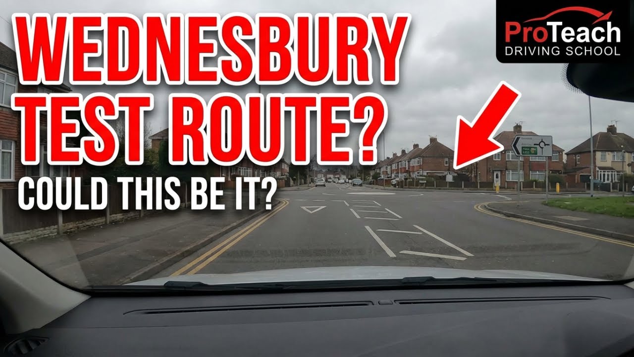 Could this be the driving test route in Wednesbury that you get?