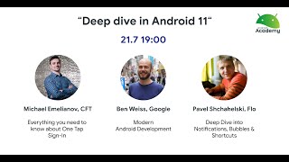 Android 11 #2: Deep dive in Modern Android Development