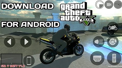 [60MB] HOW TO DOWNLOAD GTA V UNITY V 1.8 | LOS ANGLES CRIMES BY ALIZADE | ANDROID | HIGH GRAPHICS .