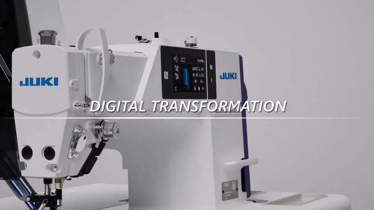 NEW JUKI DX-01 Teaser: 1-Needle Lockstitch Sewing System with