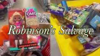 Robinsons Salvage Bin Shopping and Store Walk Thru Carrollton, Ga.