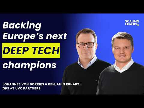 Backing Europe’s next deep tech champions: Johannes von Borries and Benjamin Erhart, UVC Partners