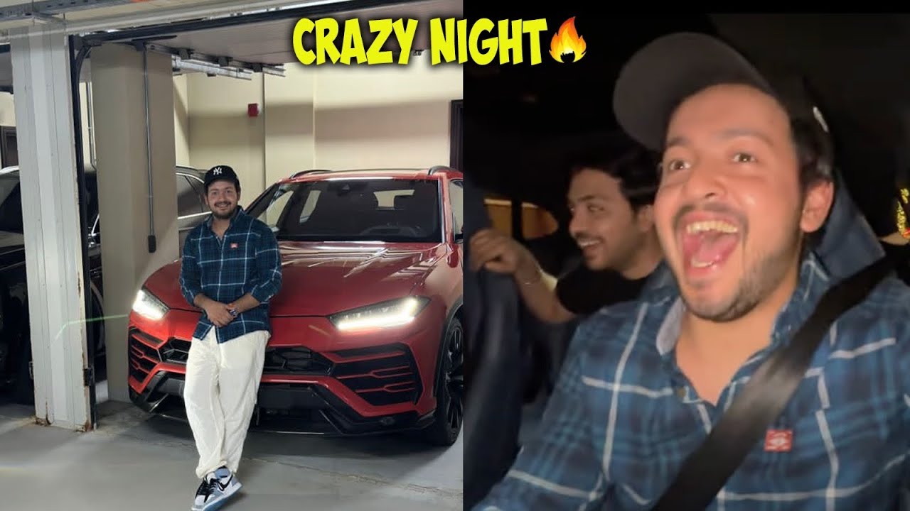 DRIVING LAMBORGHINI URUS FOR THE FIRST TIME 😍🔥 | LAST PARTY NIGHT IN DUBAI @KARANSEHGALVLOGS