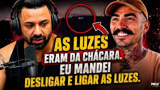 DESMENTIU MAYK LEÃO AO VIVO E MOSTROU A ORIGEM DAS LUZES