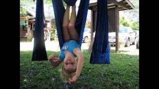 Yoga Swing Slide Show Using Air Gyro Gym