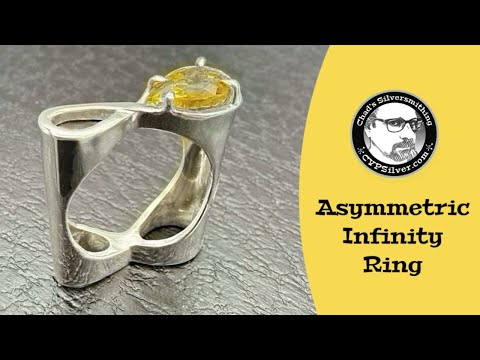 Making an Asymmetric Infinity Ring: A Silversmithing Tutorial