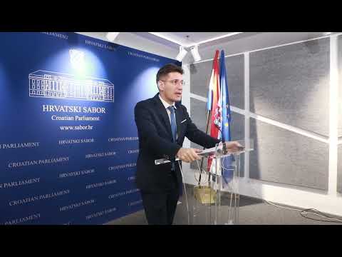 Konferencija Zvonimira Troskota iz stranke Most o opasnom otpadu u Lici