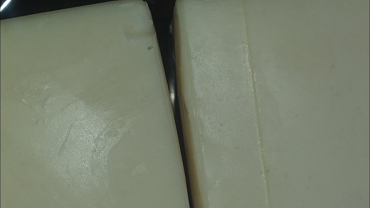 صابون صلب من الزيت المستعمل بقوه الدنكار والكلور يقضي على اصعب البقع