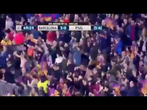 Barcelona tarih yazdı! (Barcelona 6-1 PSG) ÖZET 08.03.2017