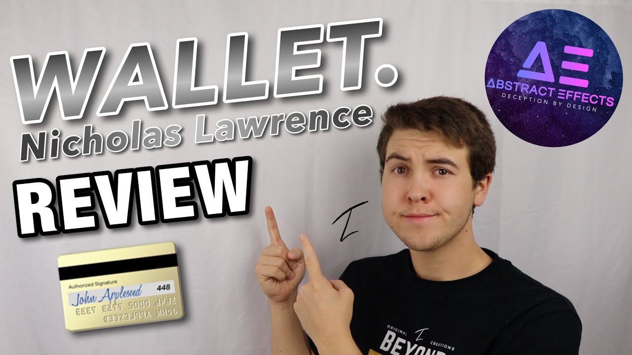 Wallet. by Nicholas Lawrence & Abstract Effects Magic Wallet Review