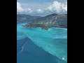 Fethiye'de sağanak sonrası Ölüdeniz turkuaz renge büründü