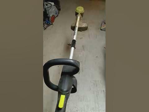 Greenworks Pro ST60L00 String Trimmer Demo - YouTube