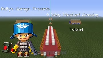 4 Way MineCart Selectable Intersection