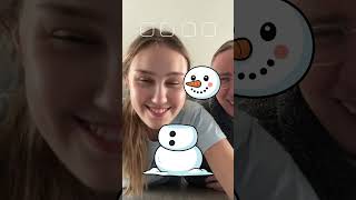 Who will do the best? 😃#filter #tiktokfilter #filterchallenge #christmaschallenge #dadandcloshow