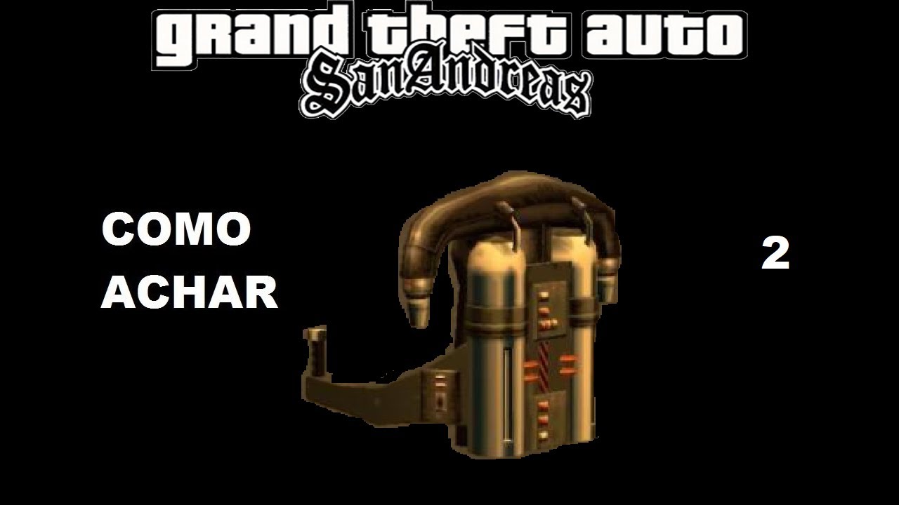 Como usar MOCHILA a jato do gtan san andreas e codogo - GAT San Andreas  Gameplay HD 