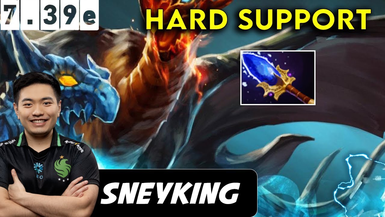 Sneyking Jakiro Hard Support - Dota 2 Patch 7.39e Pro Player Full Gameplay