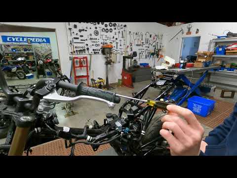 Removing Motorcycle Grips Without Destroying Them