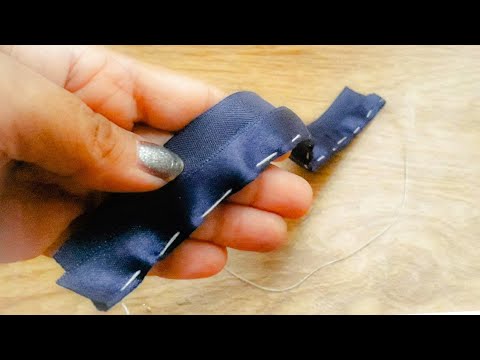 Amazing Ribbon Flower Work|Hand Embroidery Designs|Easy DIY Ribbon Flowers| Quicky Crafts