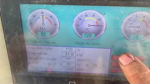 Controller for Biogas generator - Tủ điều khiển máy phát điện khí sinh học - 100% biogas