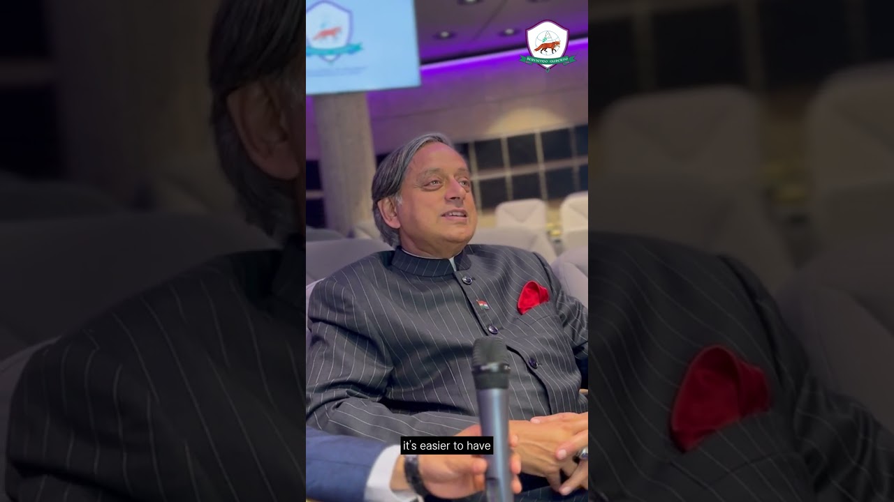 Dr Shashi Tharoor Interview