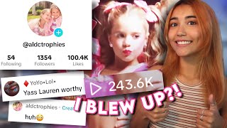 starting a DANCE MOMS TikTok editing account for ONE WEEK (I blew up?!)