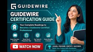 Guidewire Certification Training | Guidewire Online Training Full Course |Insurance Domain IT Course