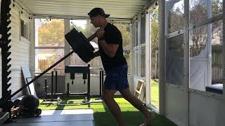Landmine Split Switch Jerk