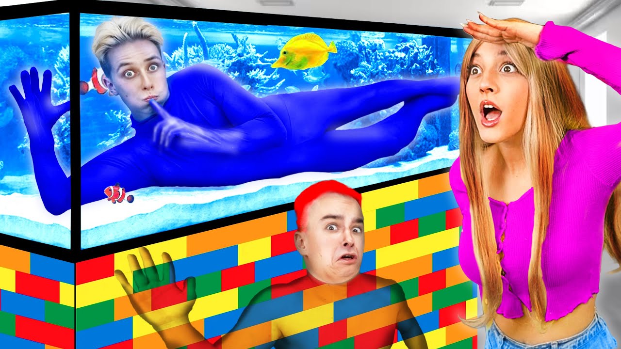 EXTREME CAMOUFLAGE HIDE AND SEEK IN BOXES! - YouTube