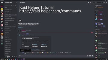 Raid Helper Tutorial
