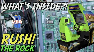 Download Lagu Inside Rush the Rock Arcade Cabinet! | What's Inside?! MP3