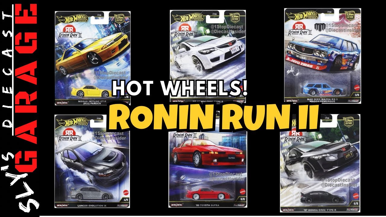 Hot Wheels Car Culture: Ronin Run II (2025) – Quick Preview! - YouTube